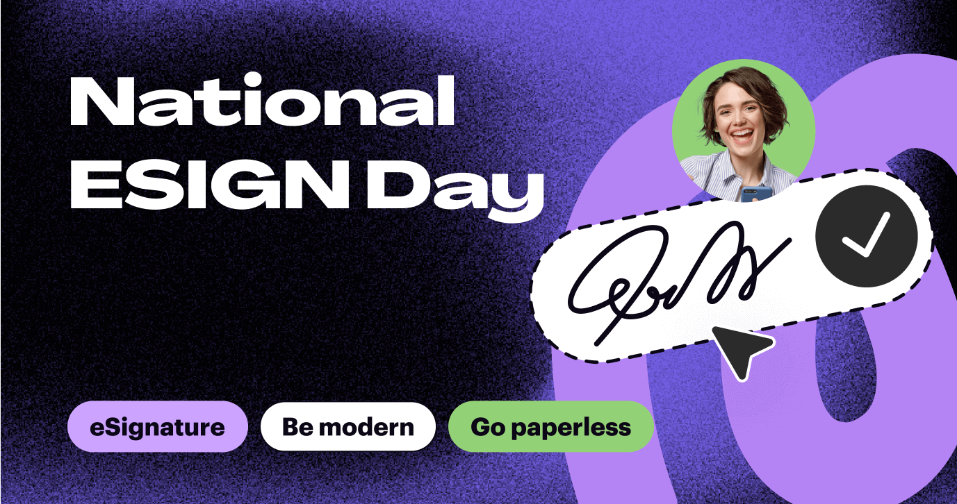 National ESIGN Day - History of signature infographic