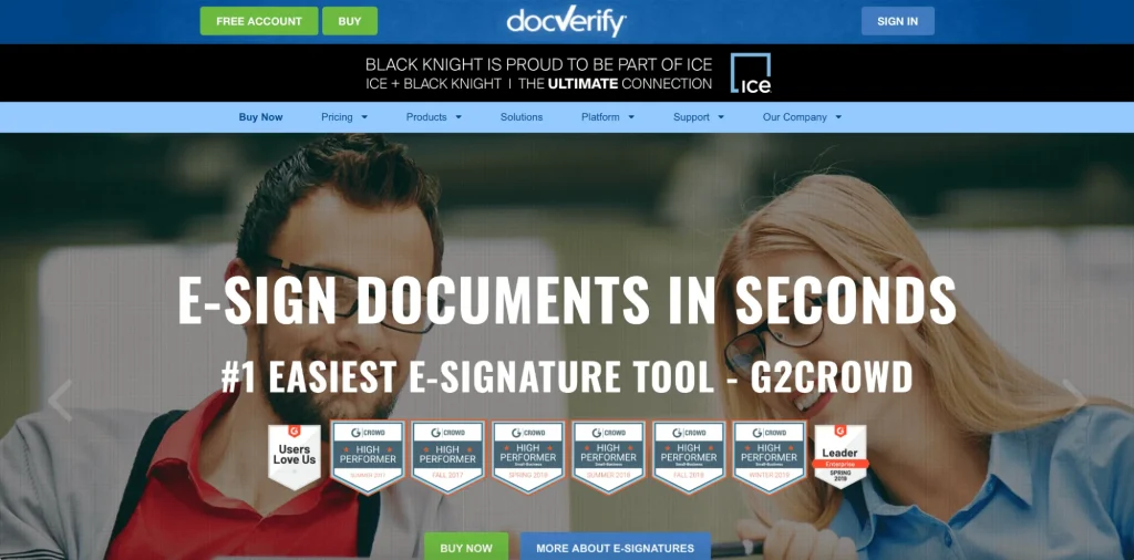DocVerify e-signature solution