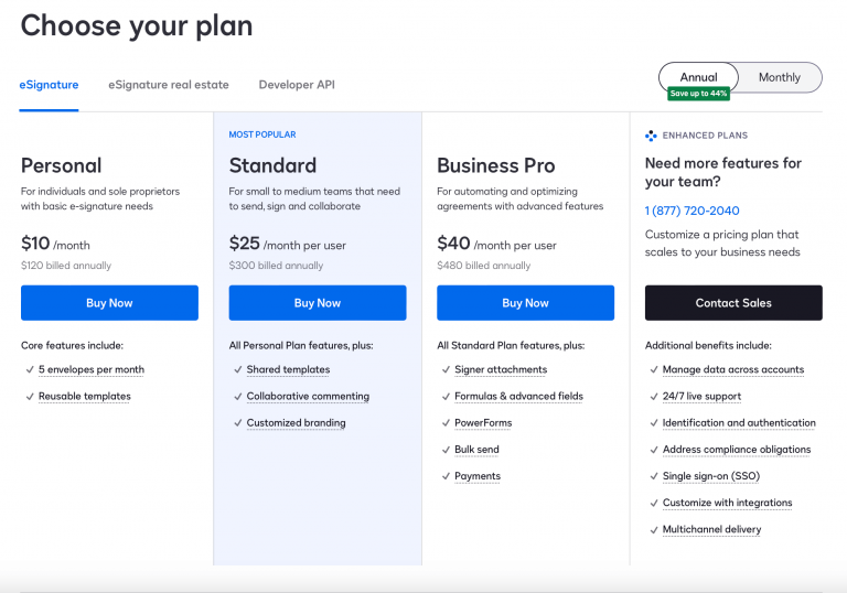 The ultimate DocuSign pricing review 2024 - SignNow Blog